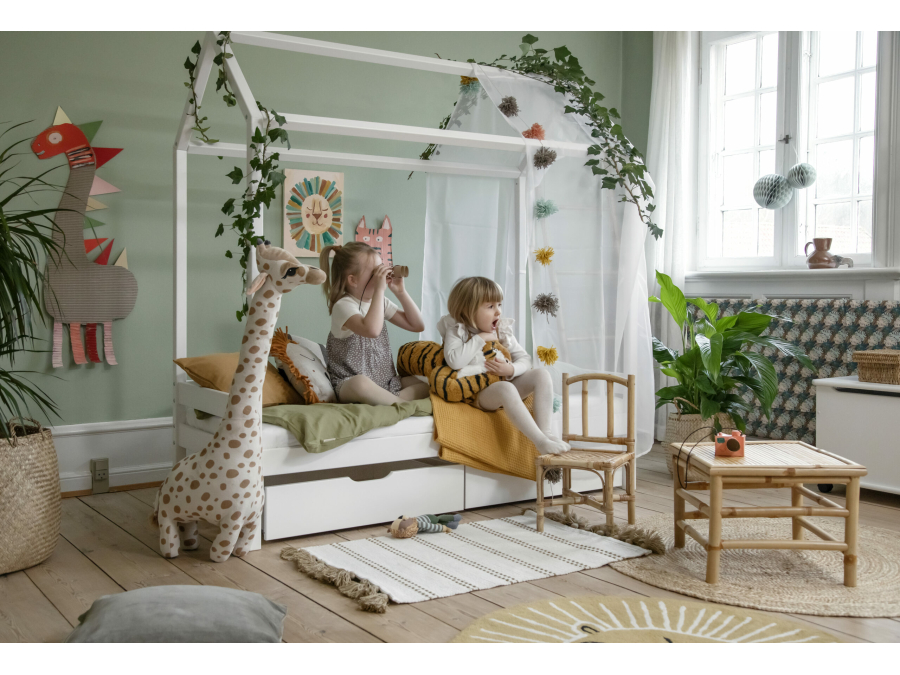 Hoppekids ECO Comfort huisbed 70x160 - Wit - Afbeelding 3