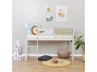 Hoppekids ECO Comfort halfhoogslaper 70x160 - Dove Grey - Afbeelding 2