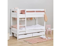 Hoppekids ECO Comfort stapelbed 70x160 - Wit - Afbeelding 6