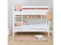 Hoppekids ECO Comfort stapelbed 70x160 - Wit - Afbeelding 2