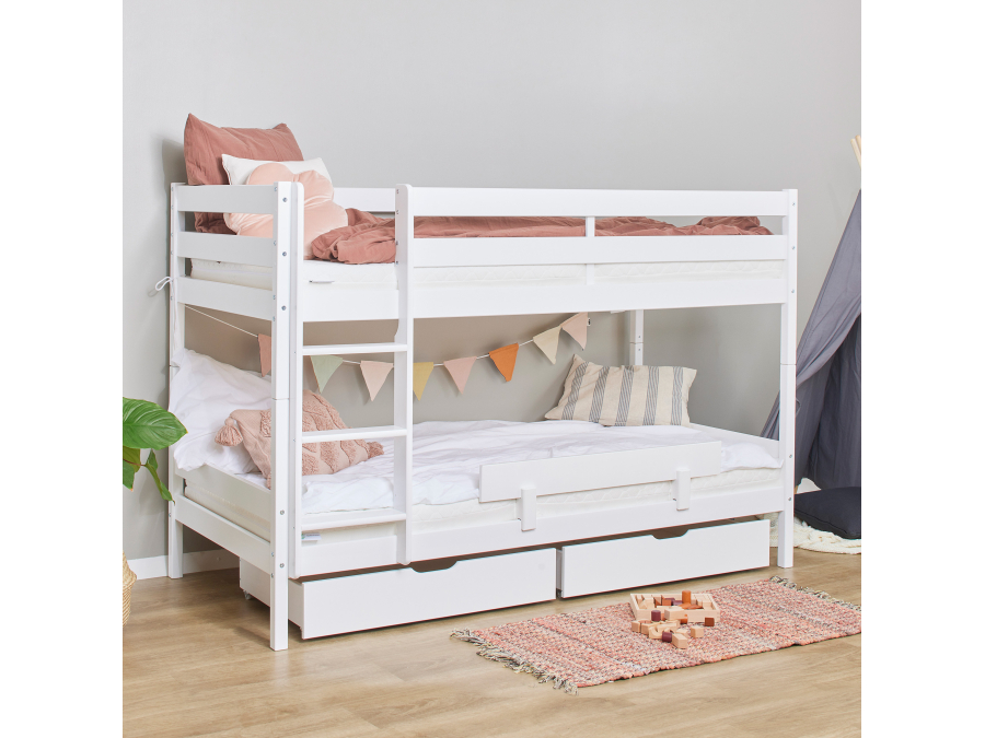 Hoppekids ECO Comfort stapelbed 90x200 - Wit - Afbeelding 6
