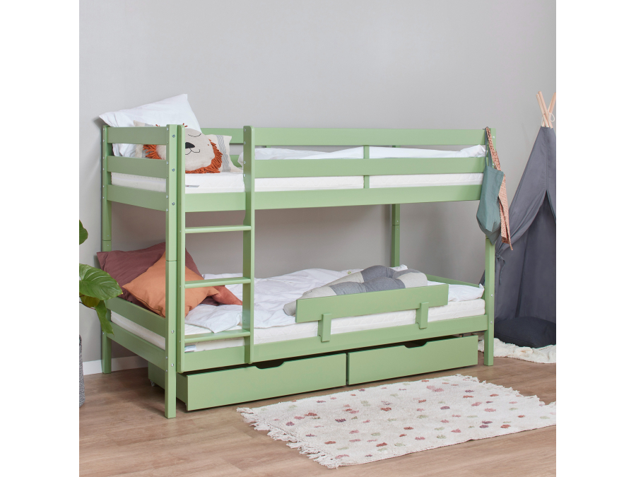 Hoppekids ECO Comfort stapelbed 90x200 - Pale Green - Afbeelding 6