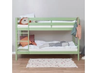 Hoppekids ECO Comfort stapelbed 90x200 - Pale Green - Afbeelding 2