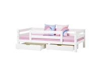 Hoppekids ECO Luxury bedbank met 1/2 uitvalbeschermer 90x200 - luxe bodem - Afbeelding 5