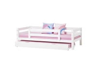 Hoppekids ECO Luxury bedbank met 1/2 uitvalbeschermer 90x200 - luxe bodem - Afbeelding 6