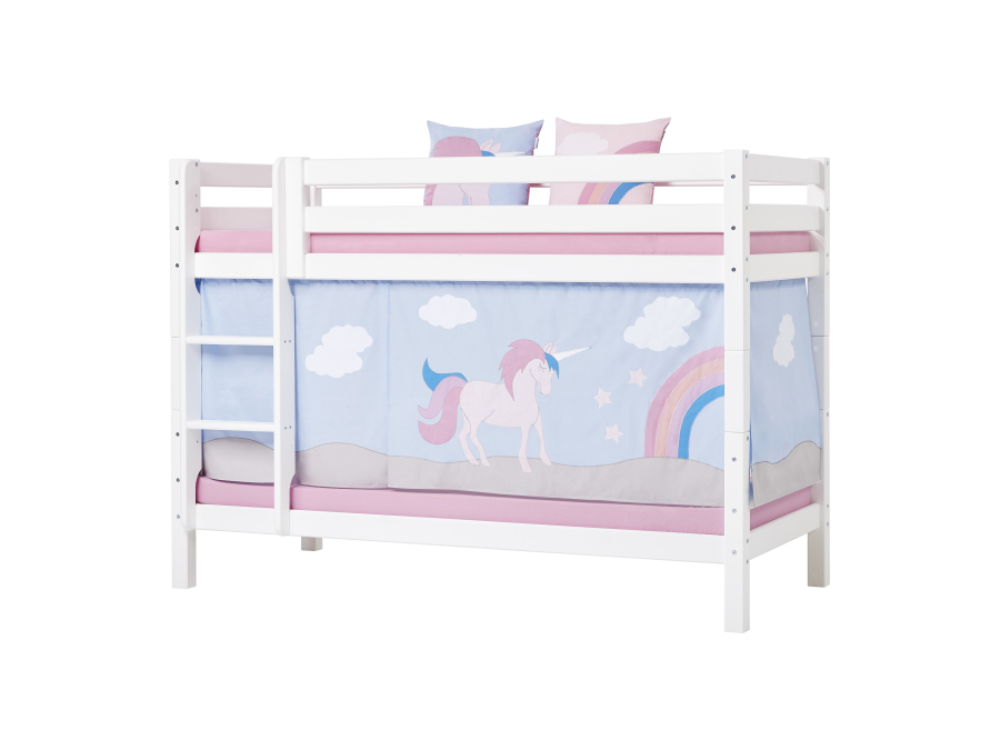 Hoppekids ECO Luxury stapelbed 90x200 - rechte ladder - Afbeelding 4