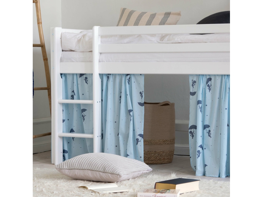 Hoppekids ECO Dream halfhoogslaper non-dividable 90x200 - wit - Afbeelding 3