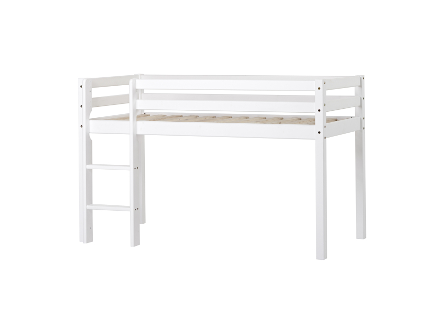 Hoppekids ECO Dream halfhoogslaper non-dividable 70x160 - wit