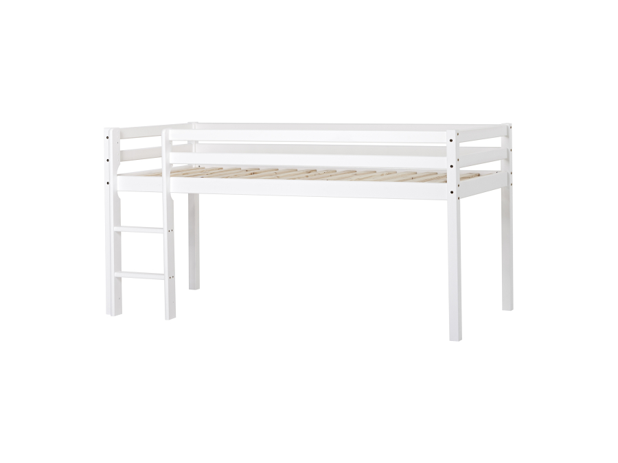 Hoppekids ECO Dream halfhoogslaper non-dividable 90x200 - wit