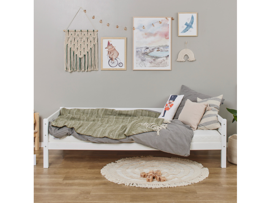 Hoppekids ECO Dream bedbank 90x200 - wit - Afbeelding 2