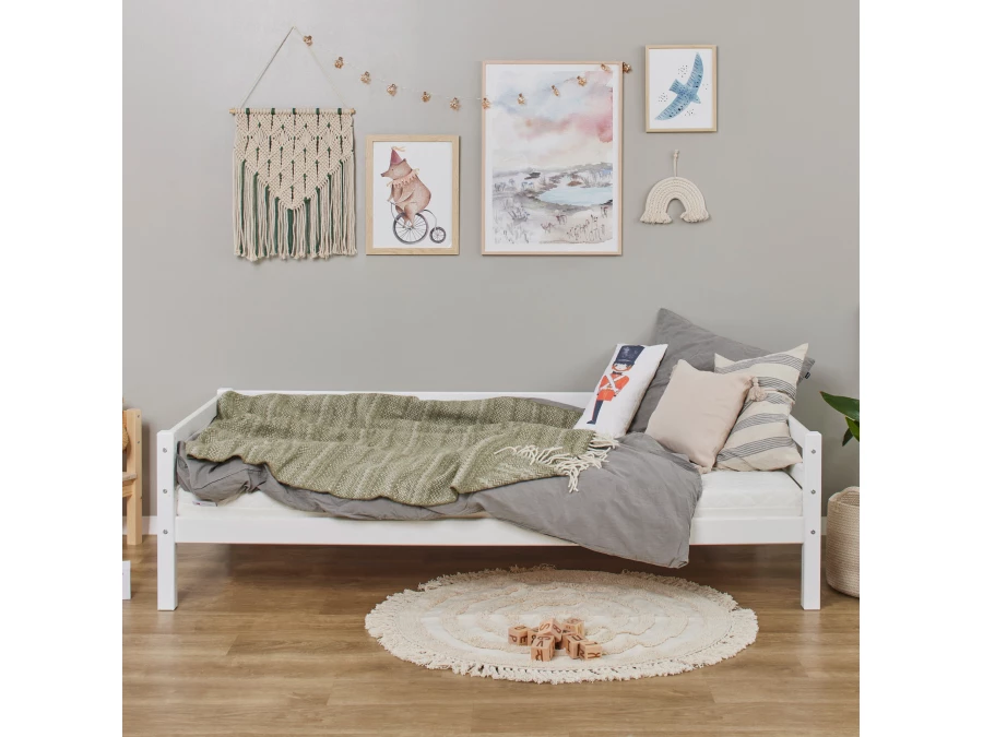 Hoppekids ECO Dream bedbank 90x200 - wit - Afbeelding 2