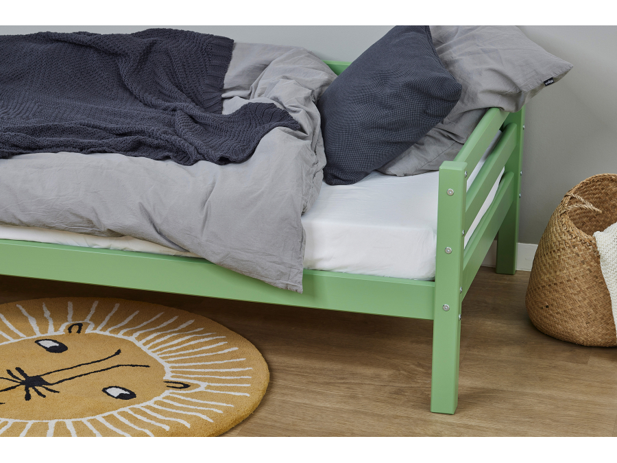 Hoppekids ECO Dream bedbank 90x200 - Pale Green - Afbeelding 3