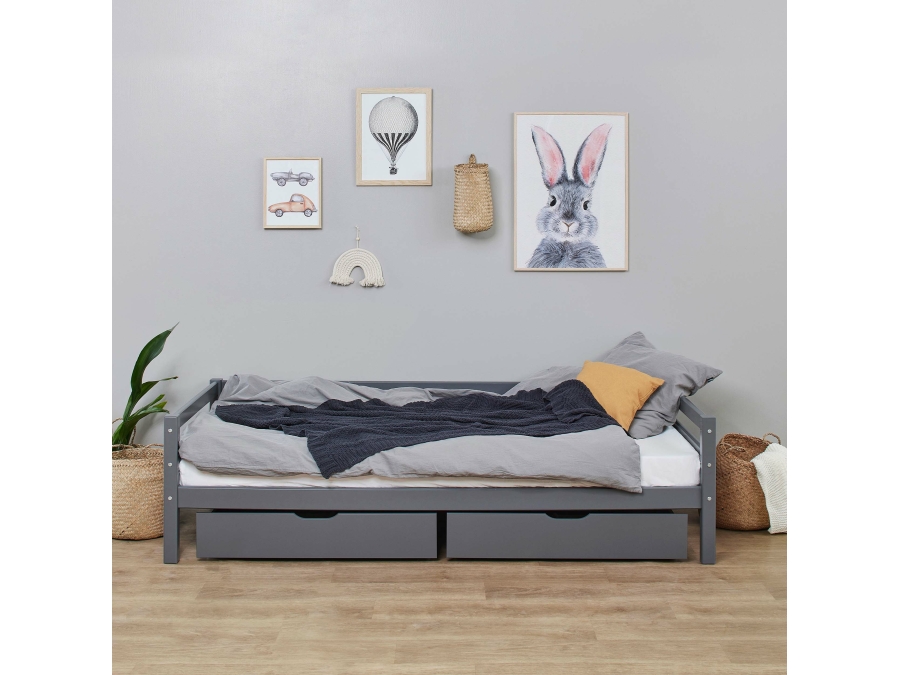 Hoppekids ECO Dream bedbank 90x200 - Smoked Pearl - Afbeelding 5