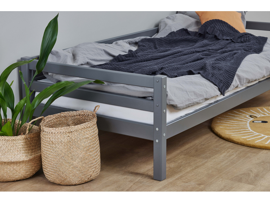 Hoppekids ECO Dream bedbank 90x200 - Smoked Pearl - Afbeelding 3