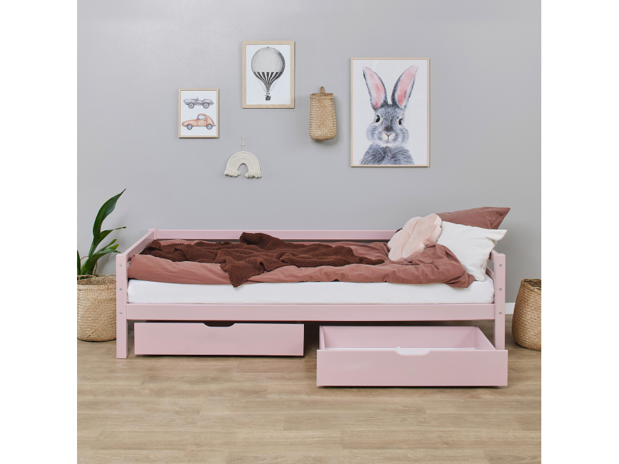 Hoppekids ladeset voor 90x200 bed - Pale Rose - Afbeelding 5