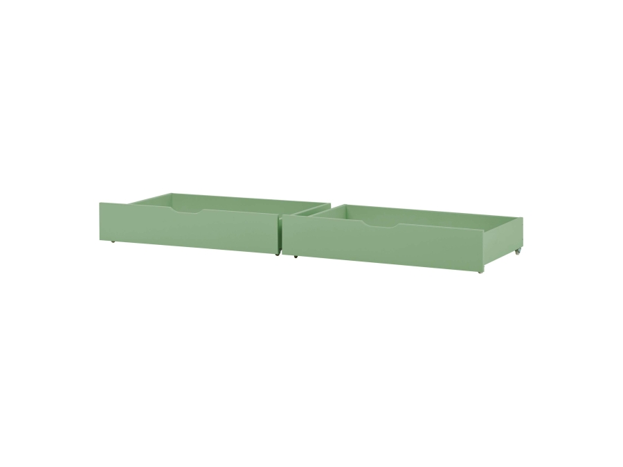 Hoppekids ladeset voor 90x200 bed - Pale Green