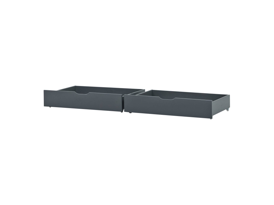 Hoppekids ladeset voor 90x200 bed - Smoked Pearl