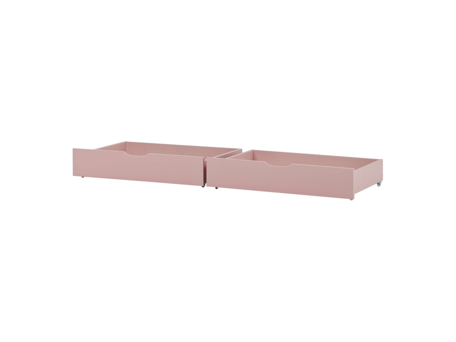 Hoppekids ladeset voor 90x200 bed - Pale Rose