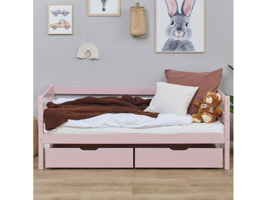 Hoppekids ECO Comfort / Dream ladeset voor 70x160 -  Pale Rose - Afbeelding 11