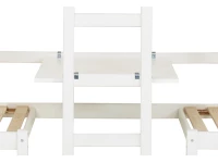 Hoppekids ECO Dream Jumbo stapelbed 90x200 - wit - Afbeelding 6