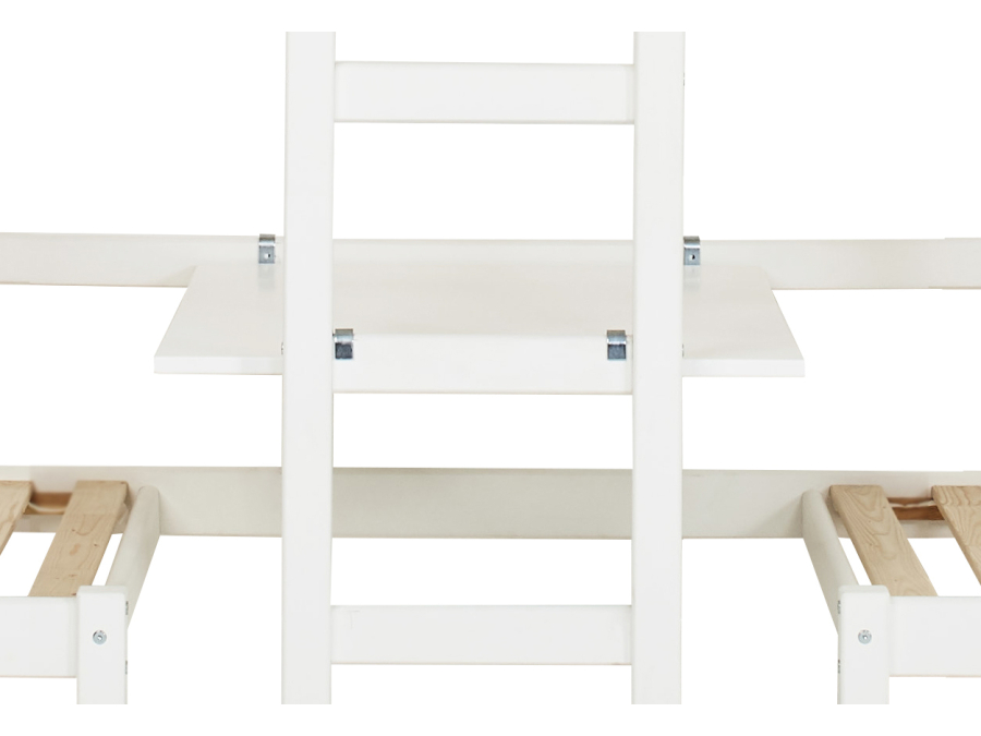 Hoppekids ECO Dream Jumbo stapelbed 90x200 - wit - Afbeelding 6