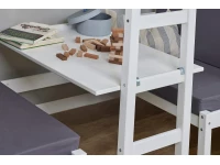 Hoppekids ECO Dream Jumbo stapelbed 90x200 - wit - Afbeelding 5