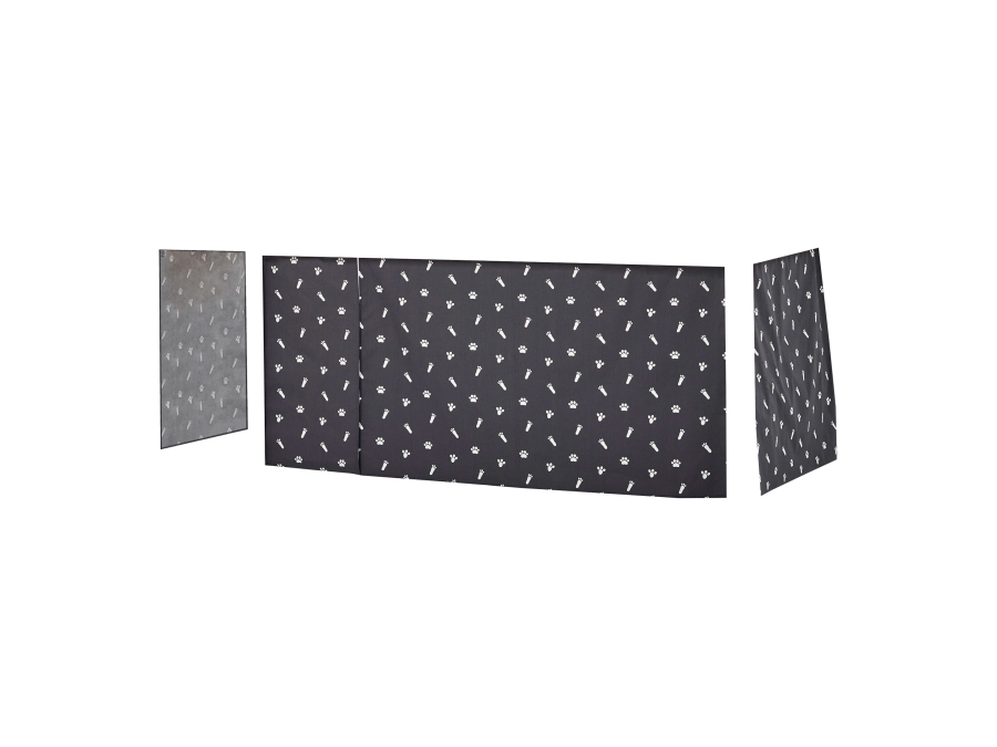 Hoppekids Pets gordijn - halfhoog en stapelbed 90x200