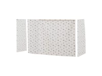 Hoppekids Pets gordijn - verhoogde halfhoogslaper 90x200