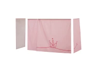 Hoppekids PRINCESS Gordijn - verhoogde halfhoogslaper 90x200