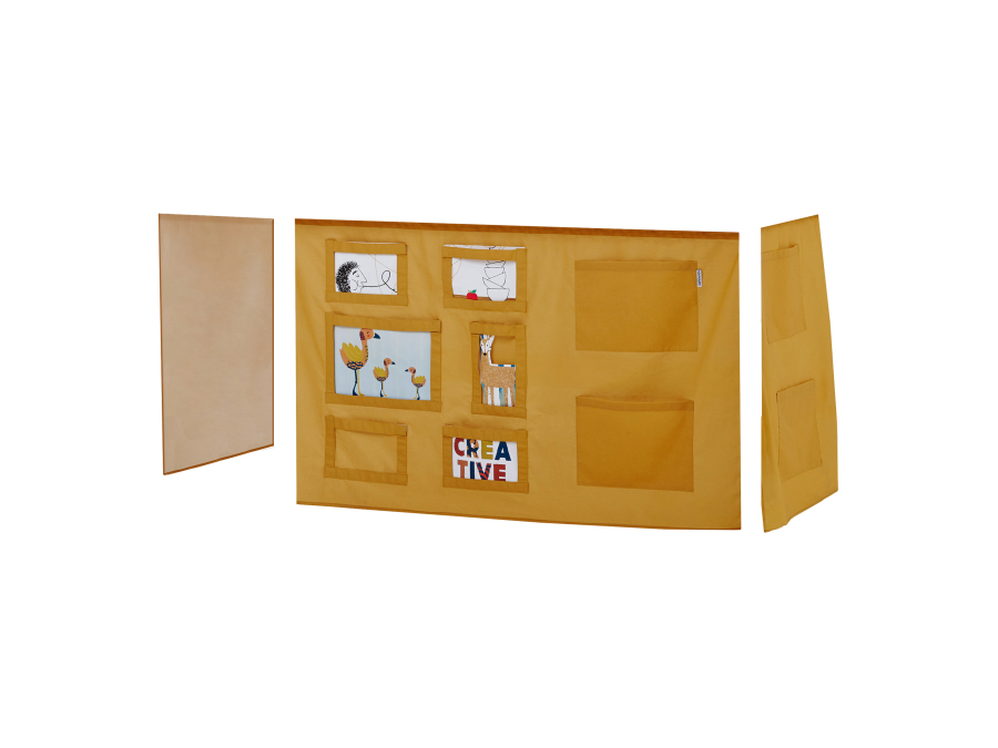 Hoppekids Creator gordijn - halfhoog en stapelbed 70x160