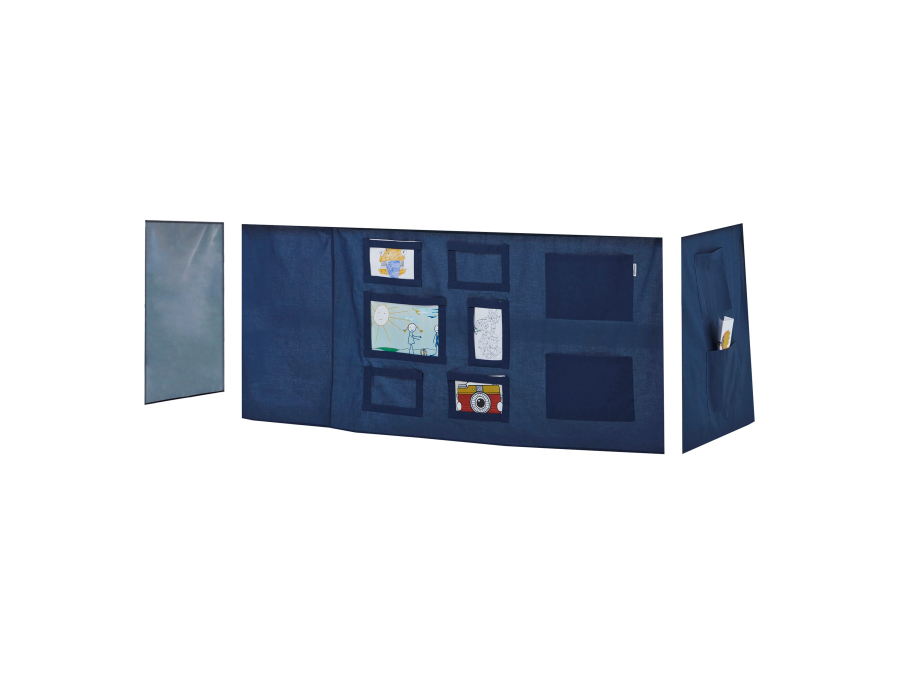 Hoppekids Creator gordijn - halfhoog en stapelbed 90x200