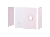 Hoppekids Fairytale Flower gordijn - verhoogde halfhoogslaper 70x160