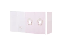 Hoppekids Fairytale Flower gordijn - verhoogde halfhoogslaper 90x200
