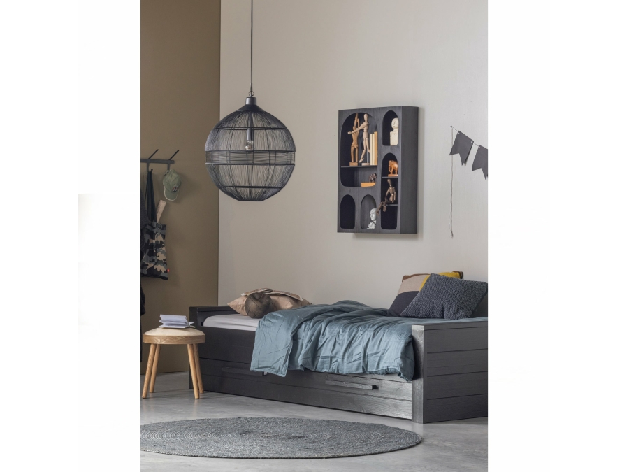 Woood Dennis bedlade - zwart - Afbeelding 3
