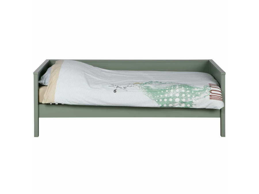 Woood Nikki bedbank 90x200 - grenen jadegroen