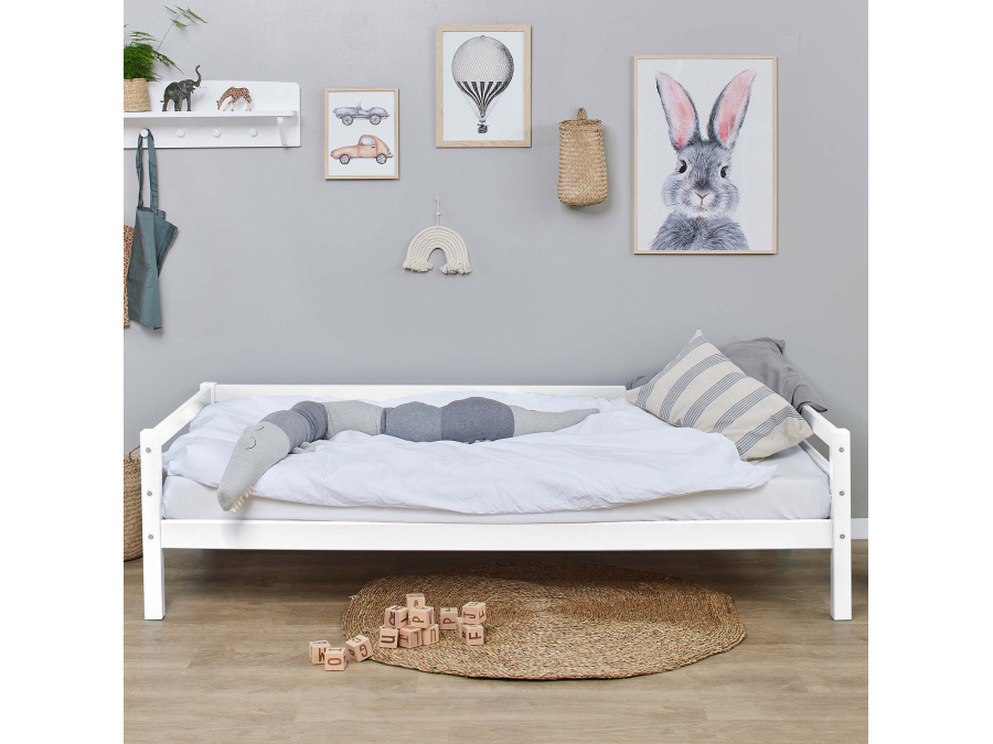 Hoppekids ECO Dream bedbank 90x200 - wit - Afbeelding 5