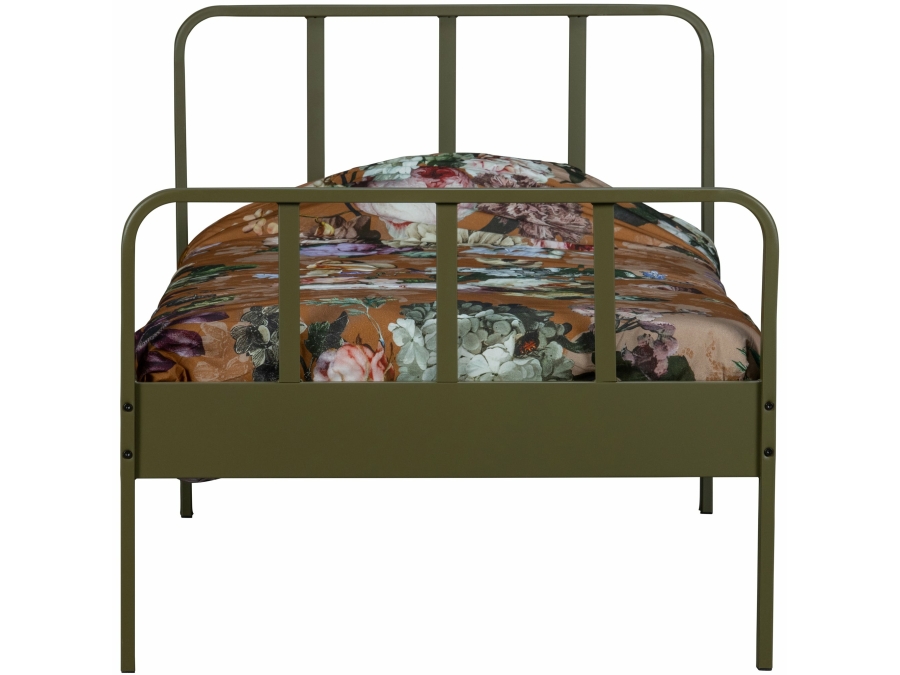 Woood Mees metalen bed 90x200 Army - Afbeelding 5