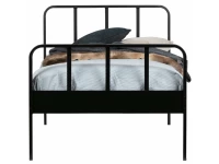 Woood Mees metalen bed 90x200 zwart - Afbeelding 4