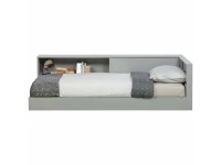Woood Connect hoekbed 90x200 - betongrijs - Afbeelding 4