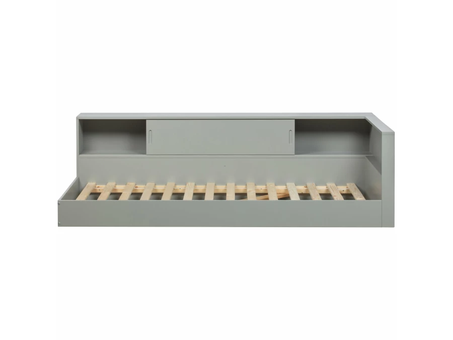 Woood Connect hoekbed 90x200 - betongrijs - Afbeelding 6