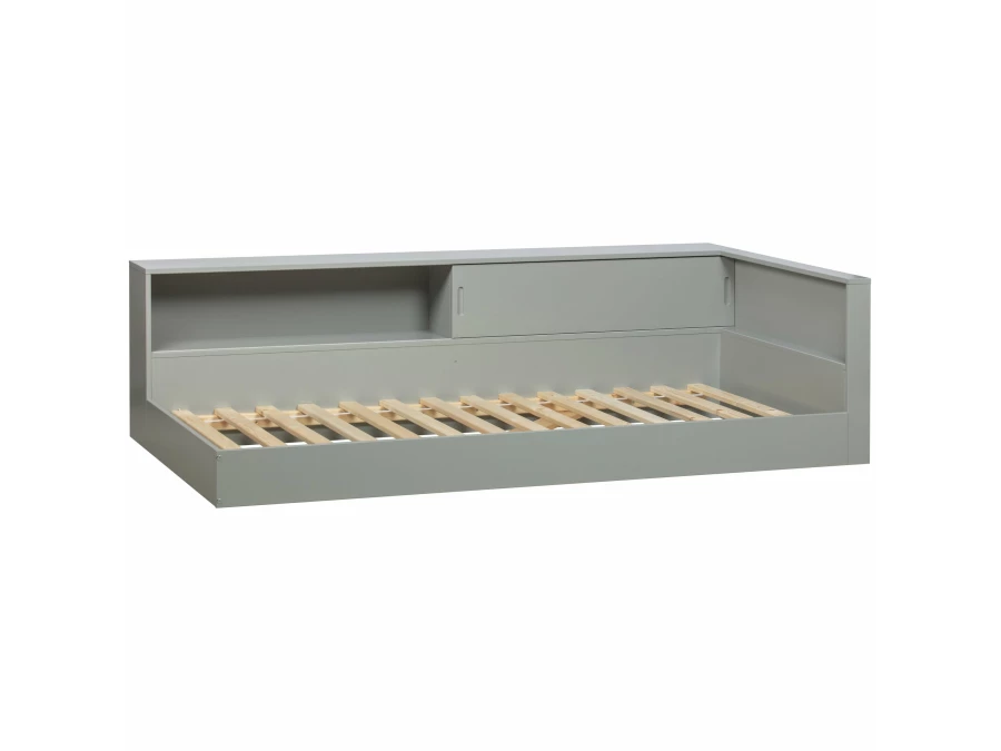 Woood Connect hoekbed 90x200 - betongrijs - Afbeelding 7