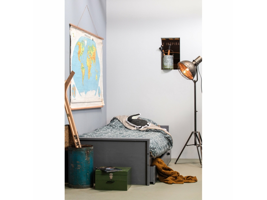 Woood Morris bed 90x200 - Leem - Afbeelding 2
