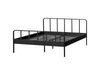 Woood Mees metalen tweepersoonsbed 160x200 - zwart - Afbeelding 7