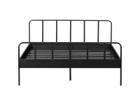 Woood Mees metalen tweepersoonsbed 160x200 - zwart - Afbeelding 8