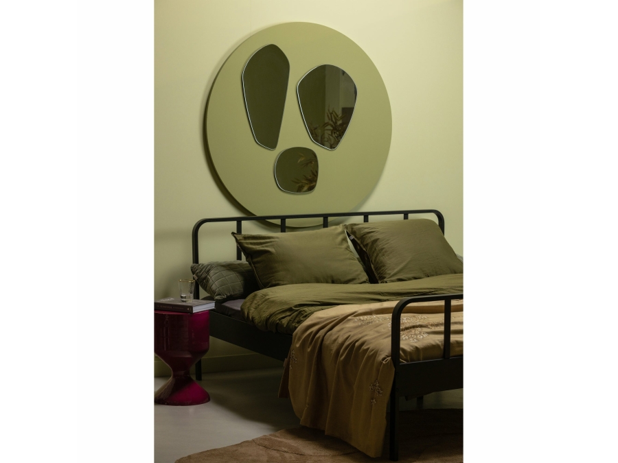 Woood Mees metalen tweepersoonsbed 160x200 - zwart - Afbeelding 3