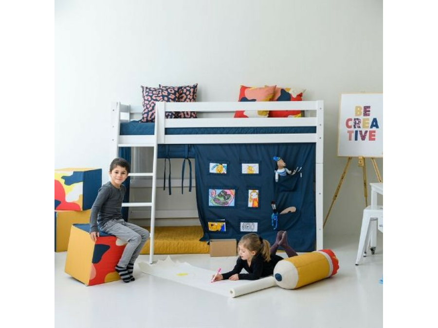 Hoppekids Creator gordijn - verhoogde halfhoogslaper 90x200 - Afbeelding 4