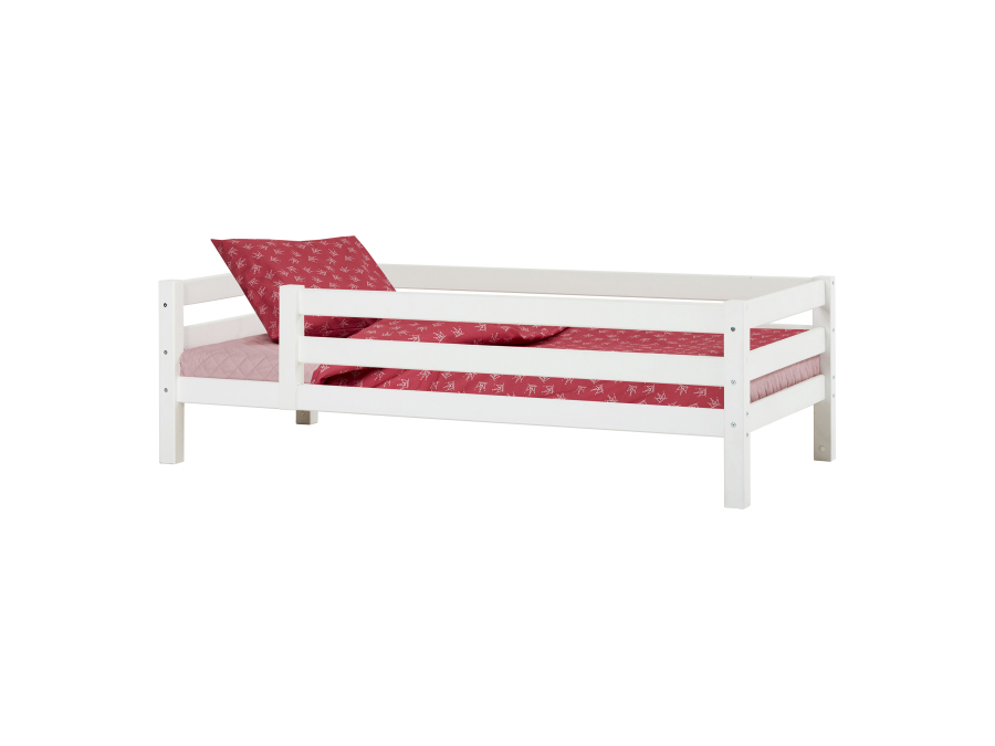Hoppekids ECO Luxury bedbank met 3/4 uitvalbeschermer 90x200 - luxe bodem - Afbeelding 2