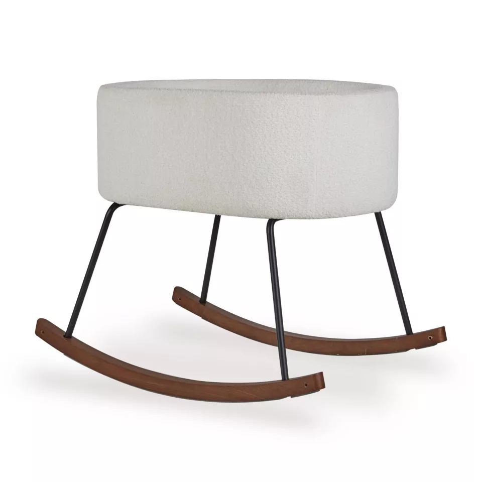 Quax Rocking wieg Deluxe - Boucle Cream