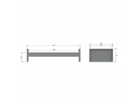 Woood Morris bed 90x200 - Leem - Afbeelding 7