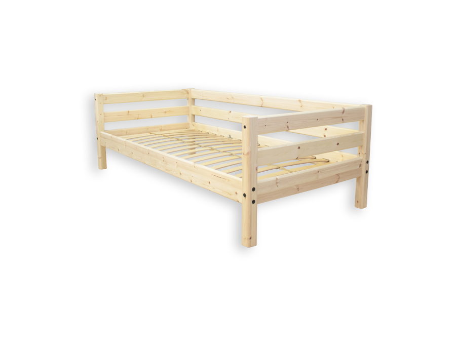 Flexa Classic RAW bedbank 90x200 grenen - Afbeelding 2
